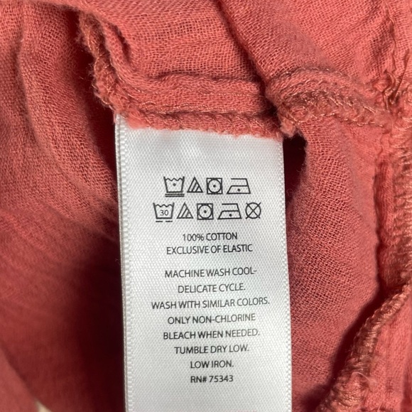 House of Harlow 1960 Dress Womens Large Boho Eyelet Feminine Flounce Cottagecore - Picture 10 of 10